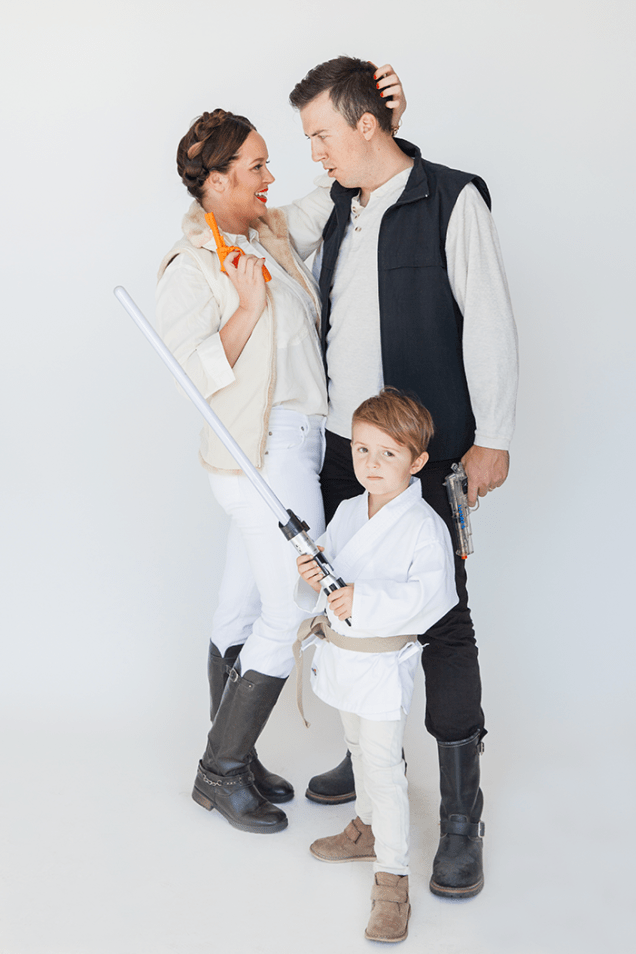 Star Wars group costumes. Photo by Ashley Thalman / Say Yes. 
