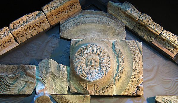 Pediment from Aquae Sulis
