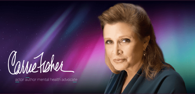 Carrie Fisher Homepage
