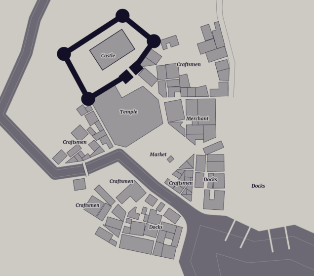 Medieval Fantasy City Generator Small