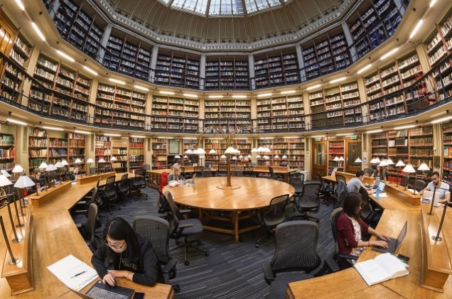 Wikimedia Kings College London Maughan Lib Round Reading Room Sm