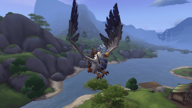 WoW BfA Flying Stormsong Coastwatcher