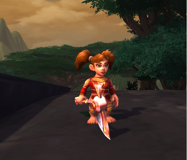 WoW Arms Warrior Ancient Mediterranean Mog2