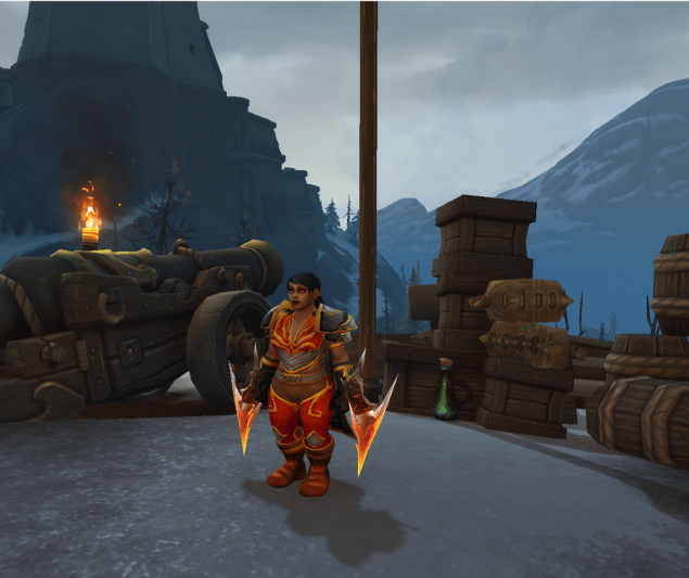 BfA F Dwarf Windwalker Monk Transmog