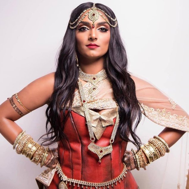 Deepika Mutyala Wonder Woman Cosplay2