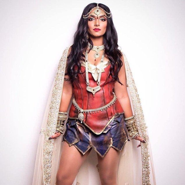 Deepika Mutyala Wonder Woman Cosplay3