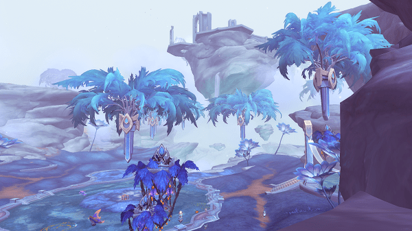 WoW Shadowlands Bastion Near Heros Rest