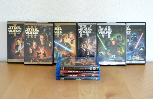 Star Wars Movies We Own