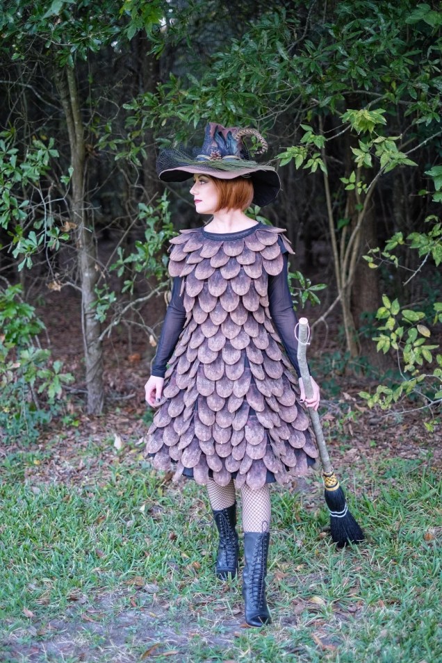 Red Shoes Red Wine Sheila Pine Cone Dress